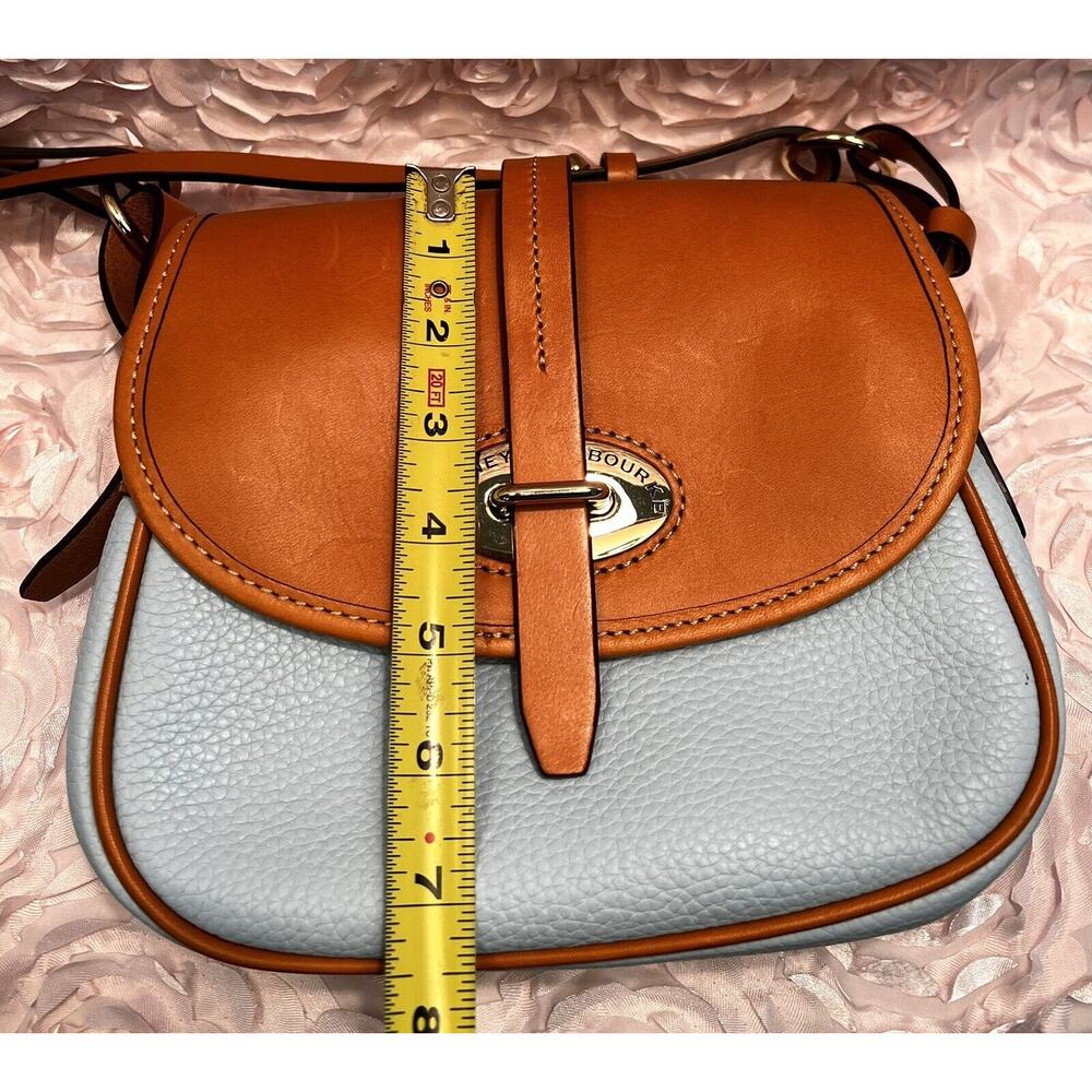 Dooney & Bourke Cristina Bag w Dust Cover, Baby Blue NWOT - Picture 9 of 11